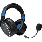 Lexip Metaltech Wireless Over Ear Headphones Cobalt Blue