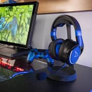 Lexip Metaltech Wireless Over Ear Headphones Cobalt Blue