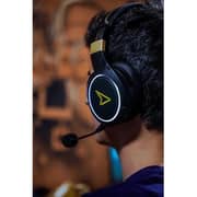 Lexip Metaltech Radiance Wireless Over Ear Headphones Black/Gold