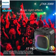 Philips Portable Boombox Party Bluetooth Speaker - TAX3069