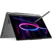 Lenovo Yoga 7i Aura Edition 2-in-1 ( 2026) Copilot+ PC - 3rd Series / Intel Core Ultra 7-355 / 14inch WUXGA / 1TB SSD / 32GB RAM / Shared Intel Graphics / Windows 11 Home / English & Arabic Keyboard / Luna Grey / Middle East Version - [83TC001XAX]