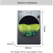 Bompani Front Load Washer & Dryer 9 kg / 6 kg - BI1070SSN