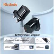 Mcdodo Nano 30 Mini GaN Charger Black - CH-058