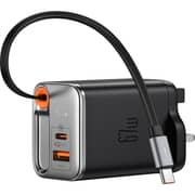Mcdodo FreeGo 67W Retractable Cable Charger Black - CH-409
