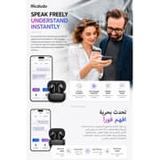 Mcdodo Speak A01 AI Translator Wireless Earbuds Black
