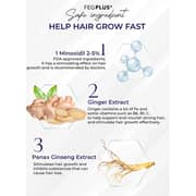 FEG Plus Hair Growth Spray 50ml (Pack of 1) + Pritty Derma Roller 540 Needle