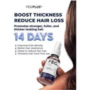 FEG Plus Hair Growth Spray 50ml (Pack of 1) + Pritty Derma Roller 540 Needle