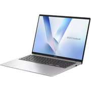 Asus Vivobook 16 (2025) Copilot+ PC - Snapdragon X X1-26-100 / 16inch WUXGA / 1TB SSD / 16GB RAM / Shared Qualcomm Adreno Graphics / Windows 11 Home / English Keyboard / Cool Silver / International Version - [X1607QA-IS56]