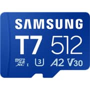 Samsung T7 MicroSDXC Memory Card 512GB Blue - MB-MB512T/WW