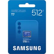 Samsung T7 MicroSDXC Memory Card 512GB Blue - MB-MB512T/WW
