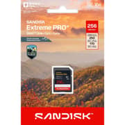 SanDisk ExtremePRO National Park Foundation Edition Memory Card 256GB Black - SDSDXXJ-256G-GN6SN