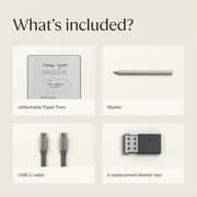 Remarkable Paper Pure Tablet - WiFi 32GB 2GB RAM 11.8inch Gray With Marker - RM92A-1000NW - International Version