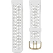 Fitbit Silicone Sport Watch Band Lunar White - FB174SBWTS