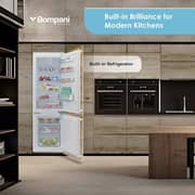 Bompani Bottom Freezer 243L White - BO6862N