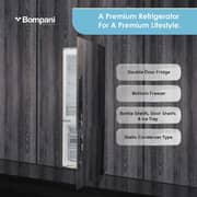 Bompani Bottom Freezer 243L White - BO6862N
