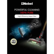 Nobel Handheld Vacuum Cleaner Gold/Grey - NVC665EX
