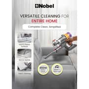 Nobel Handheld Vacuum Cleaner Gold/Grey - NVC665EX