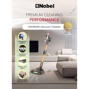 Nobel Handheld Vacuum Cleaner Gold/Grey - NVC665EX