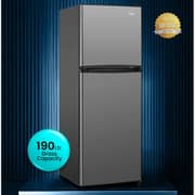 Nobel Top Mount Refrigerator 127L Dark Silver - NR190S