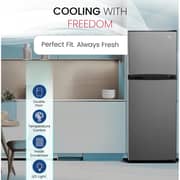 Nobel Top Mount Refrigerator 127L Dark Silver - NR190S