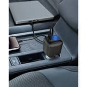 Porodo Apolo Multiport Car Charger 60cm Black - PDCCR34BK