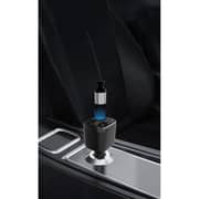 Porodo Apolo Multiport Car Charger 60cm Black - PDCCR34BK