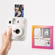 Fujifilm Instax Mini 13 Instant Film Camera Clay White with Gift Box