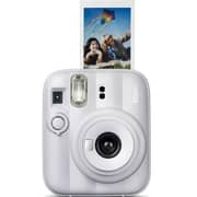 Fujifilm Instax Mini 13 Instant Film Camera Clay White with Gift Box