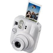 Fujifilm Instax Mini 13 Instant Film Camera Clay White with Gift Box