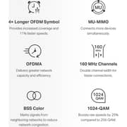 Mercusys Halo H80X 2.2 AX3000 Whole Home WiFi 6 Mesh System