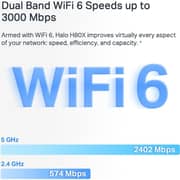 Mercusys Halo H80X 2.2 AX3000 Whole Home WiFi 6 Mesh System
