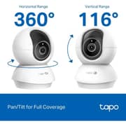 Tapo Pan/Tilt Home Security Wi-Fi Camera - C250