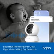 Tapo Pan/Tilt Home Security Wi-Fi Camera - C250