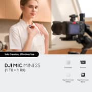 DJI Mic Mini 2S 1 Transmitter And 1 Receiver Grey/Black - MICMS200 1V1