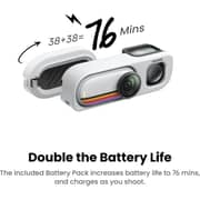 Inst360 Go 3S Canvas White Action Camera Retro Bundle - INST-CINSAATA-G03S120