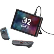 Nintendo Switch 2 Gaming Handheld Console 256GB Black - NS2MKSCWH + Mario Kart 8 Deluxe + Blade Kart Wheel Set
