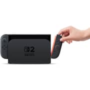 Nintendo Switch 2 Gaming Handheld Console 256GB Black - NS2MKSCWH + Mario Kart 8 Deluxe + Blade Kart Wheel Set
