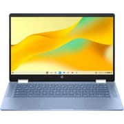 HP Chromebook 2-in-1 Convertible (2023) Laptop - Intel N100 / 14inch HD / 64GB SSD / 4GB RAM / Shared Intel UHD Graphics / ChromeOS / English Keyboard / Sky Blue / International Version - [14B-CD0013DX]