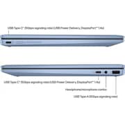 HP Chromebook 2-in-1 Convertible (2023) Laptop - Intel N100 / 14inch HD / 64GB SSD / 4GB RAM / Shared Intel UHD Graphics / ChromeOS / English Keyboard / Sky Blue / International Version - [14B-CD0013DX]