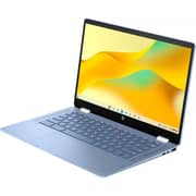 HP Chromebook 2-in-1 Convertible (2023) Laptop - Intel N100 / 14inch HD / 64GB SSD / 4GB RAM / Shared Intel UHD Graphics / ChromeOS / English Keyboard / Sky Blue / International Version - [14B-CD0013DX]