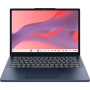 Lenovo Chrome 14M8911 (2026) Laptop - Mediatek Kompanio-540 / 14inch WUXGA / 128GB SSD / 8GB RAM / Shared Arm Mali-G57 MC2 GPU / ChromeOS / English Keyboard / Cosmic Blue / International Version - [83SX0001US]