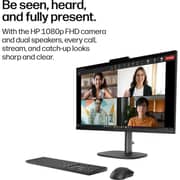 HP OmniStudio All-in-One (2026) -Desktop - AMD Ryzen AI 5-430 / 23.8inch FHD / 512GB SSD / 16GB RAM / Shared AMD Radeon 840M Graphics / Windows 11 Home / English Keyboard / Jet Black / International Version - [24-CW0024]
