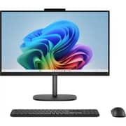 HP OmniStudio All-in-One (2026) -Desktop - AMD Ryzen AI 5-430 / 23.8inch FHD / 512GB SSD / 16GB RAM / Shared AMD Radeon 840M Graphics / Windows 11 Home / English Keyboard / Jet Black / International Version - [24-CW0024]
