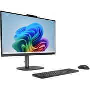 HP OmniStudio All-in-One (2026) -Desktop - AMD Ryzen AI 5-430 / 23.8inch FHD / 512GB SSD / 16GB RAM / Shared AMD Radeon 840M Graphics / Windows 11 Home / English Keyboard / Jet Black / International Version - [24-CW0024]