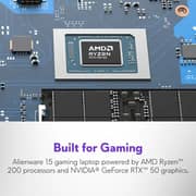 Alienware Gaming (2026) Laptop - AMD Ryzen 7-260 / 15.3inch WUXGA / 1TB SSD / 16GB RAM / 8GB NVIDIA GeForce RTX 5050 Graphics / Windows 11 Home / English Keyboard / Black / International Version - [LDA15265-7724BLK-PUS]