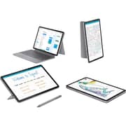 Lenovo Chromebook Duet 11M889 2-in-1 Detachable (2024) Laptop - MediaTek Kompanio-838 / 10.95inch WUXGA / 128GB SSD / 4GB RAM / Shared Arm Mali-G57 MC3 Graphics / ChromeOS / Luna Grey / English Keyboard / International Version - [83HH0002US]