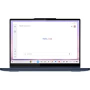 Lenovo Chromebook Plus 14ITN10 2-in-1 Convertible (2025) Laptop - Intel Core 3-N355 / 14inch WUXGA / 128GB SSD / 8GB RAM / Shared Intel Graphics / ChromeOS / English Keyboard / Cosmic Blue / International Version - [83LN0004US]