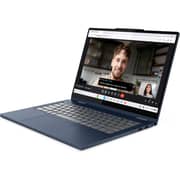Lenovo Chromebook Plus 14ITN10 2-in-1 Convertible (2025) Laptop - Intel Core 3-N355 / 14inch WUXGA / 128GB SSD / 8GB RAM / Shared Intel Graphics / ChromeOS / English Keyboard / Cosmic Blue / International Version - [83LN0004US]
