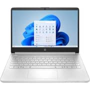 HP (2025) Laptop - Intel N150 / 14inch HD / 128GB SSD / 4GB RAM / Shared Intel Graphics / Windows 11 Home / English Keyboard / Natural Silver / International Version - [14-DQ6101DX]