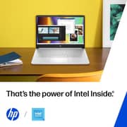 HP (2025) Laptop - Intel N150 / 14inch HD / 128GB SSD / 4GB RAM / Shared Intel Graphics / Windows 11 Home / English Keyboard / Natural Silver / International Version - [14-DQ6101DX]